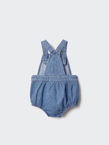 MANGO KIDS regular Overalls 'DUNGAREES PAULA' i blå