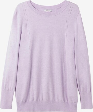 SHEEGO Sweater in Purple: front