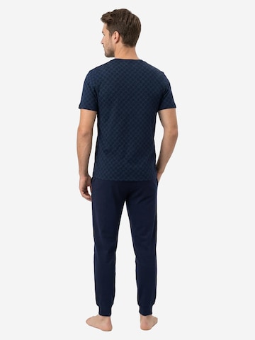 JOOP! Pyjama kort 'Comfort' in Blauw