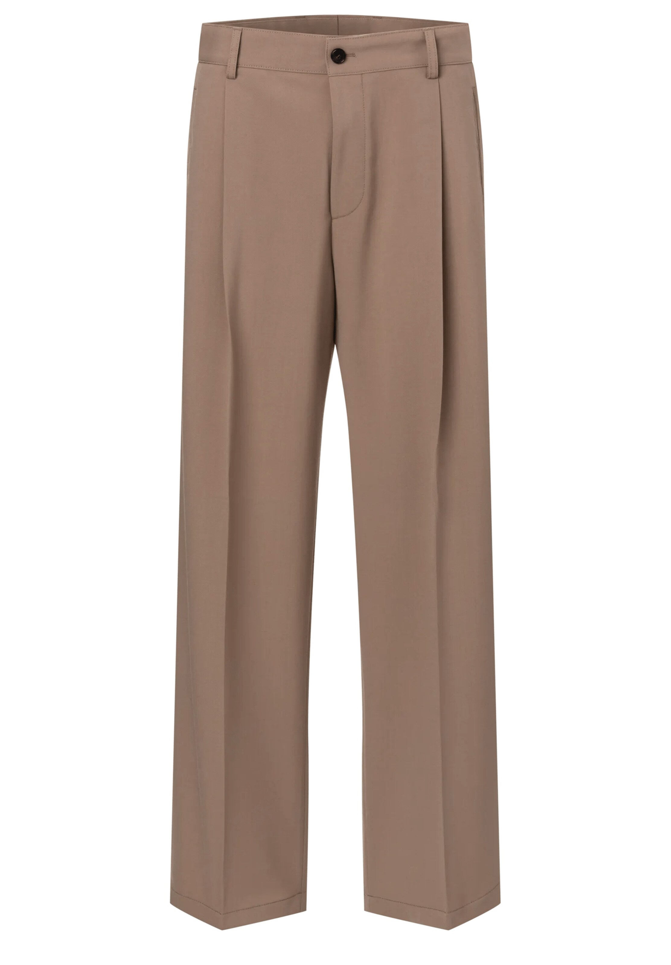 STRELLSON Loosefit Hose 'Jarod2' in Beige: Vorderseite