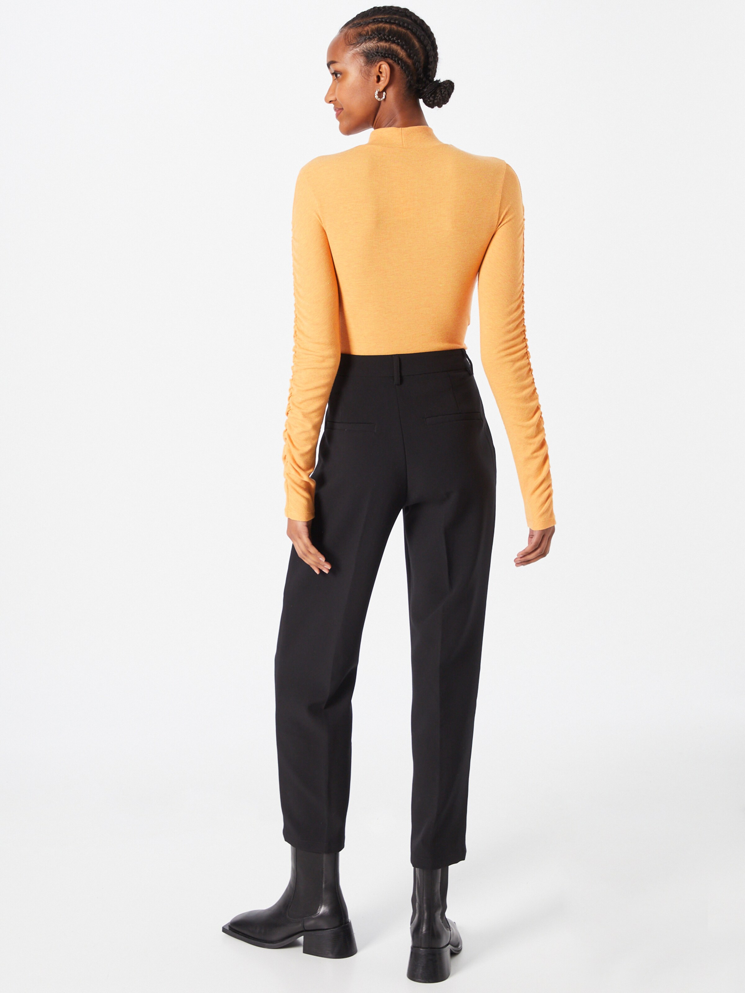 Frauen Hosen ONLY Bundfaltenhose in Schwarz - WO84970 Frauen Hosen ONLY Bundfaltenhose in Schwarz - WO84970