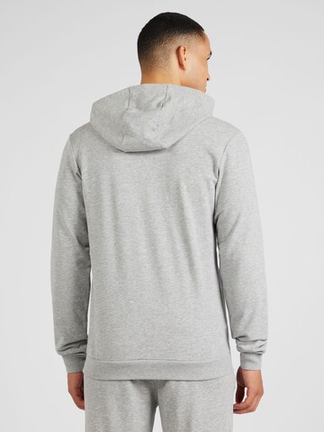 4F Athletic Zip-Up Hoodie in Grey