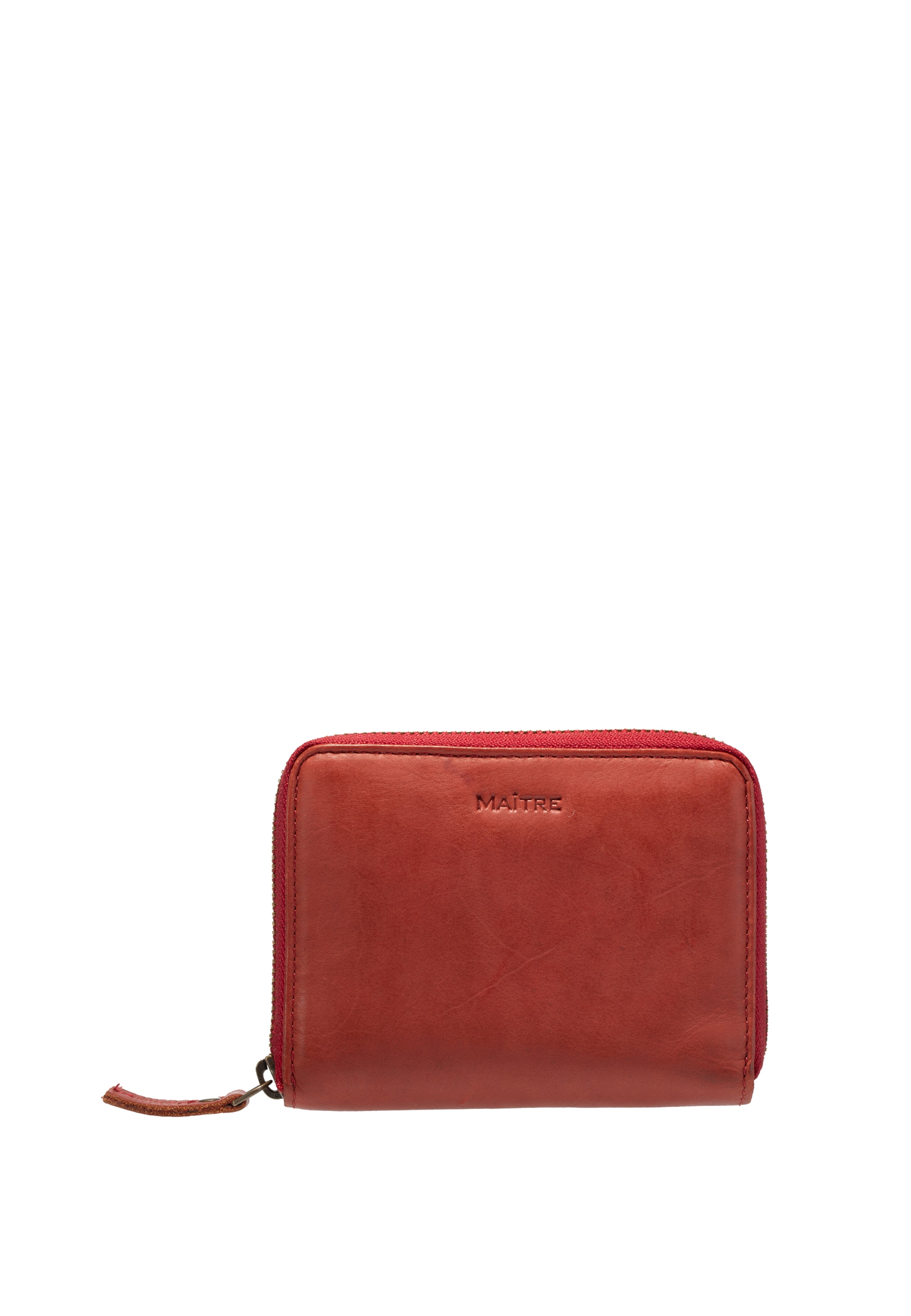 Maître Wallet 'Forst Dacia' in Red: front