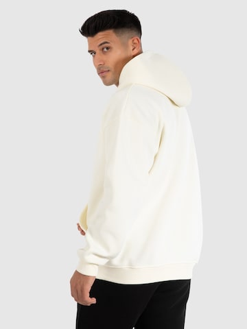 Smilodox Zip-Up Hoodie 'Marin ' in Beige