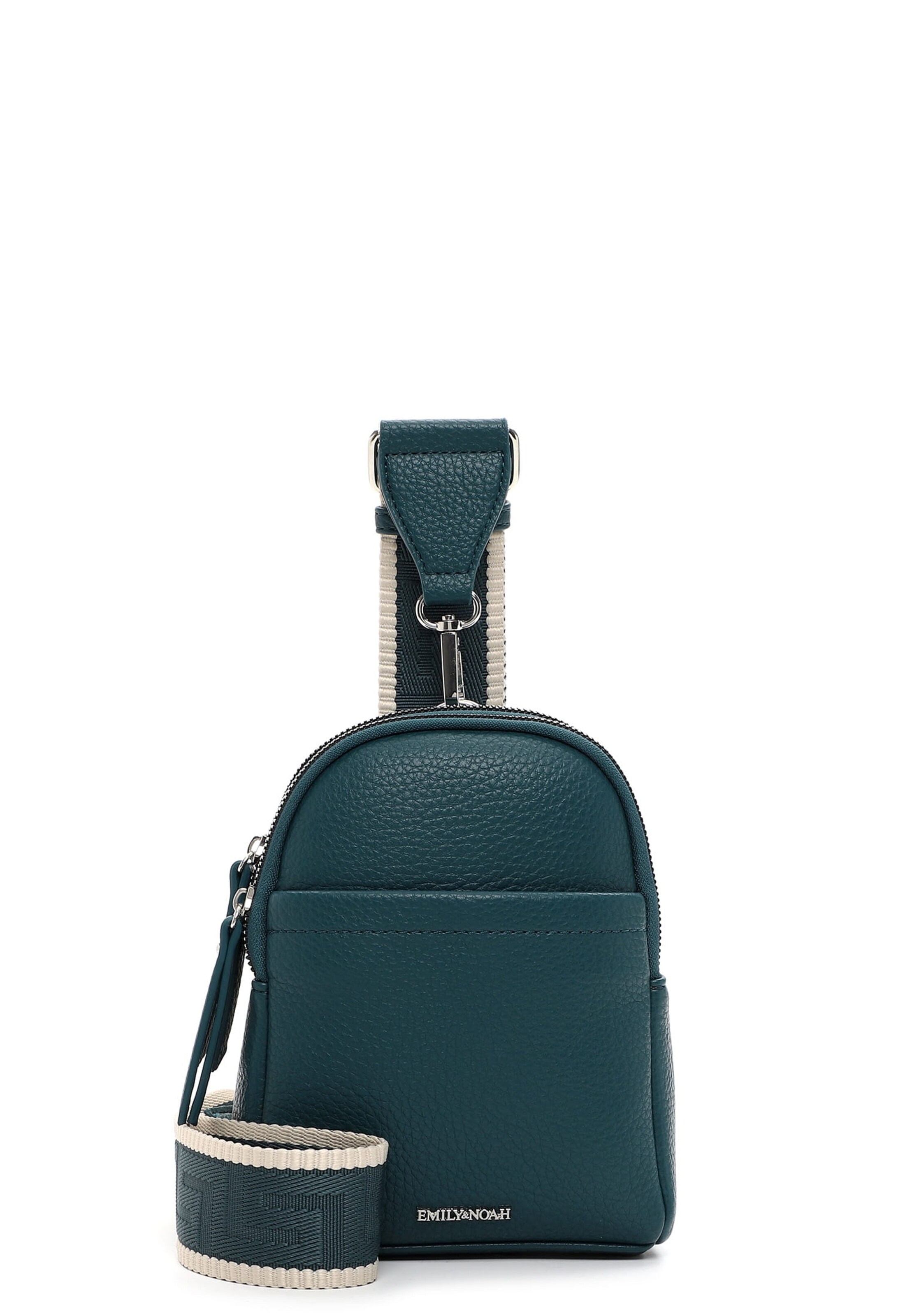 Emily & Noah Umhängetasche 'Elena' in Grün: Vorderseite