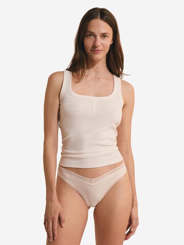 ETAM String 'Power' in Beige