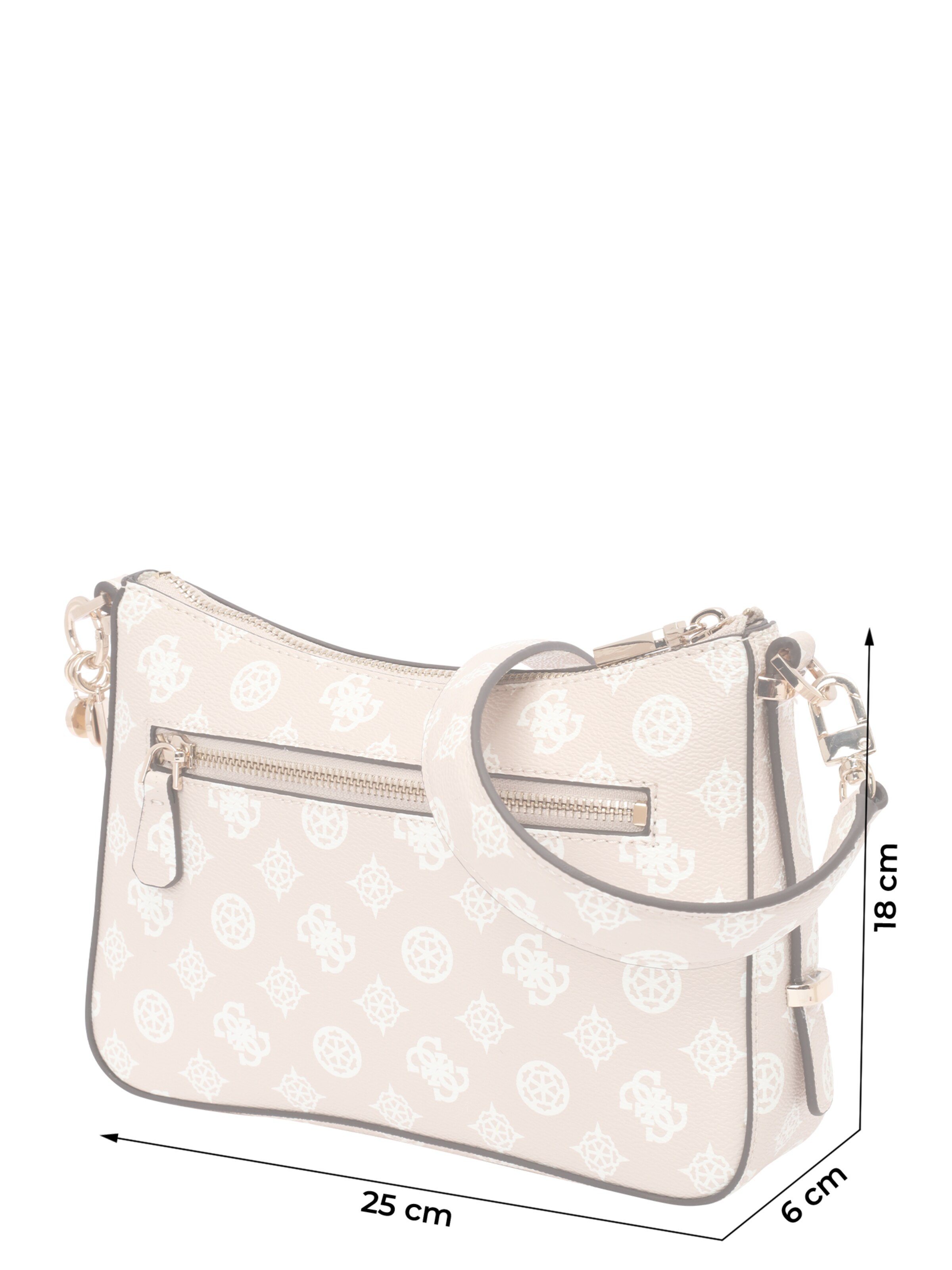 GUESS Olkalaukku 'Erica' värissä beige