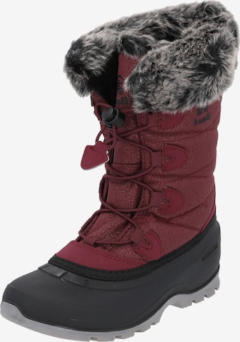 Kamik Boots in Red: front