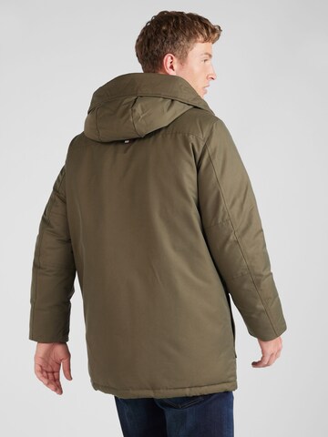 TOMMY HILFIGER Zimní parka 'Rockie' – zelená