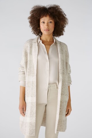 OUI Strickmantel in Braun: Vorderseite