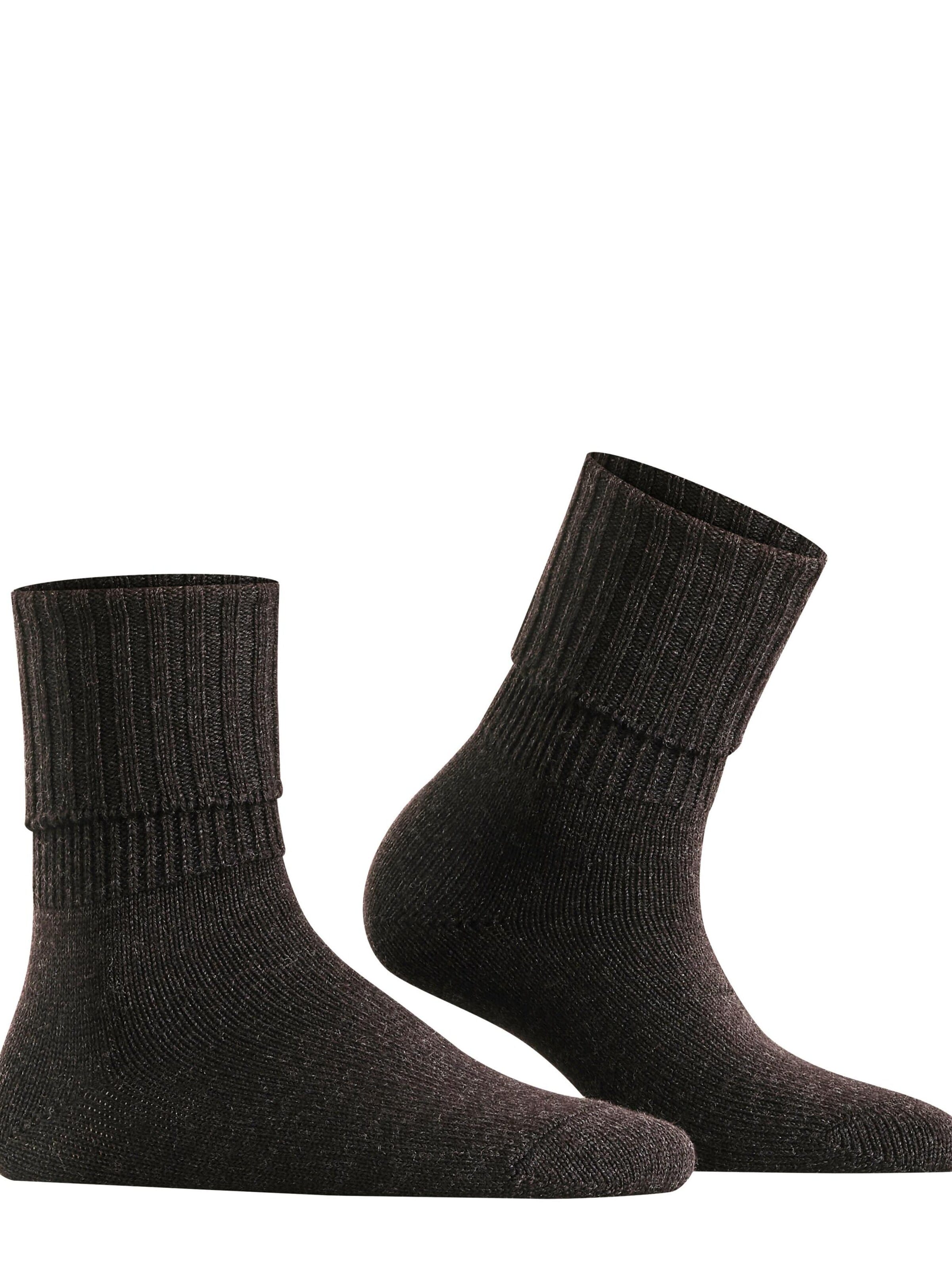 FALKE Socken 'Striggings Rib'‌‌‌‌‌‌ in Grau: Vorderseite