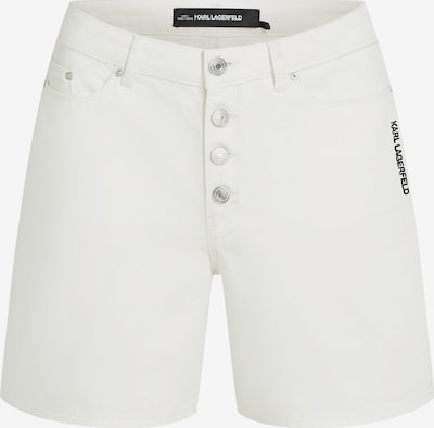 Džinsai iš Karl Lagerfeld, spalva – balta, Prekių apžvalga