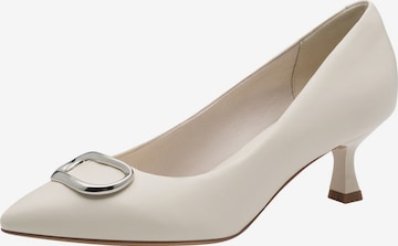 Escarpins Tamaris en blanc : devant