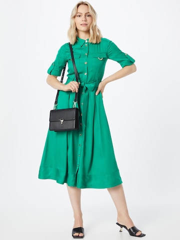 Rochie tip bluză de la Karen Millen pe verde