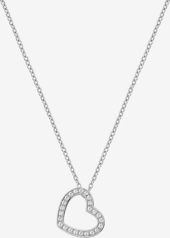 Amen Necklace in Silver: front