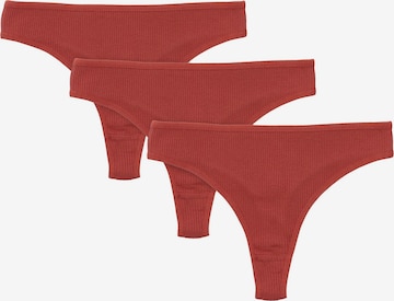 Tazzio Thong 'F933' in Brown: front