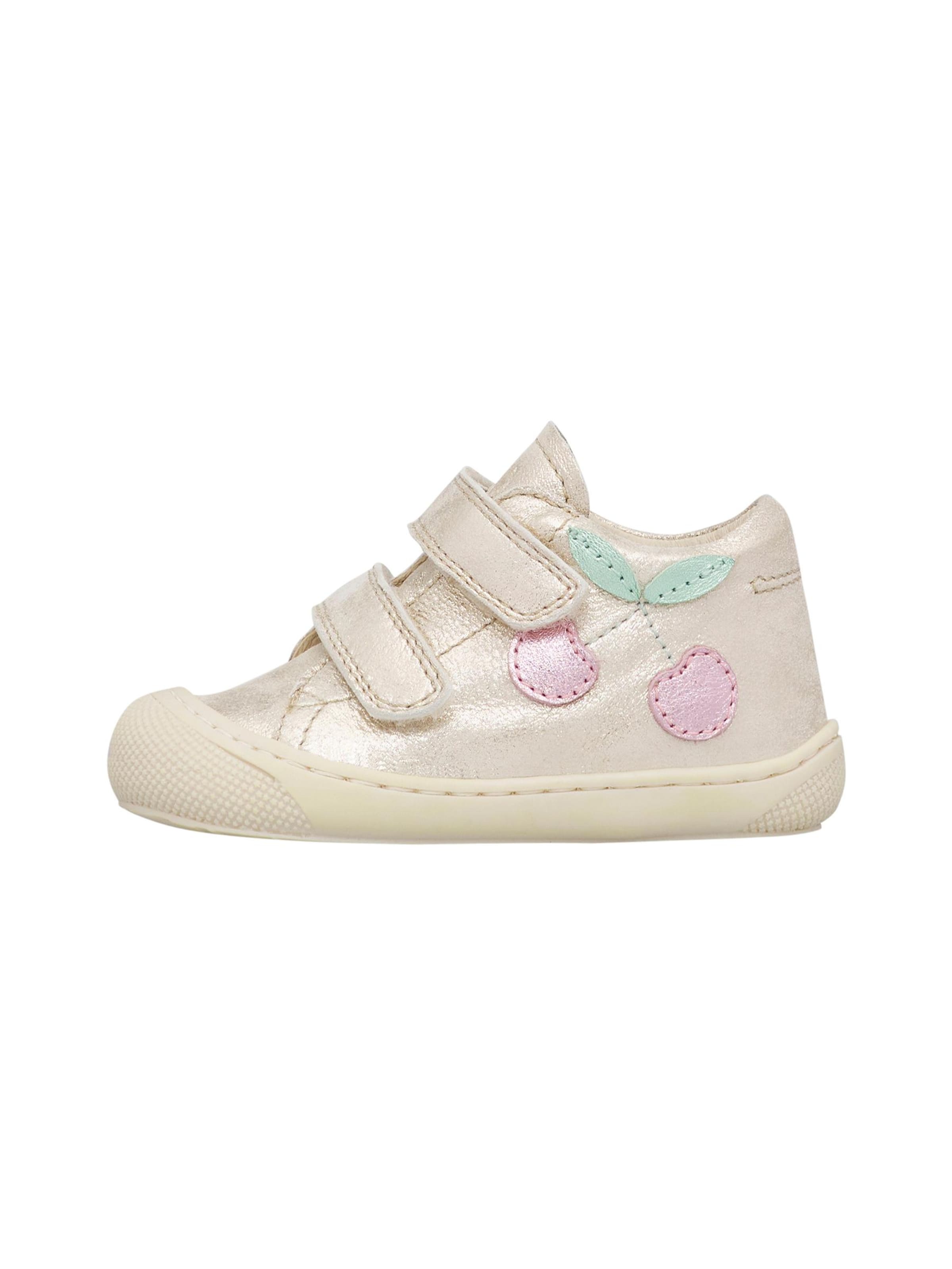 NATURINO Sneaker 'XYNDRA VL'‌‌‌‌‌‌‌‌ in Gold: Vorderseite