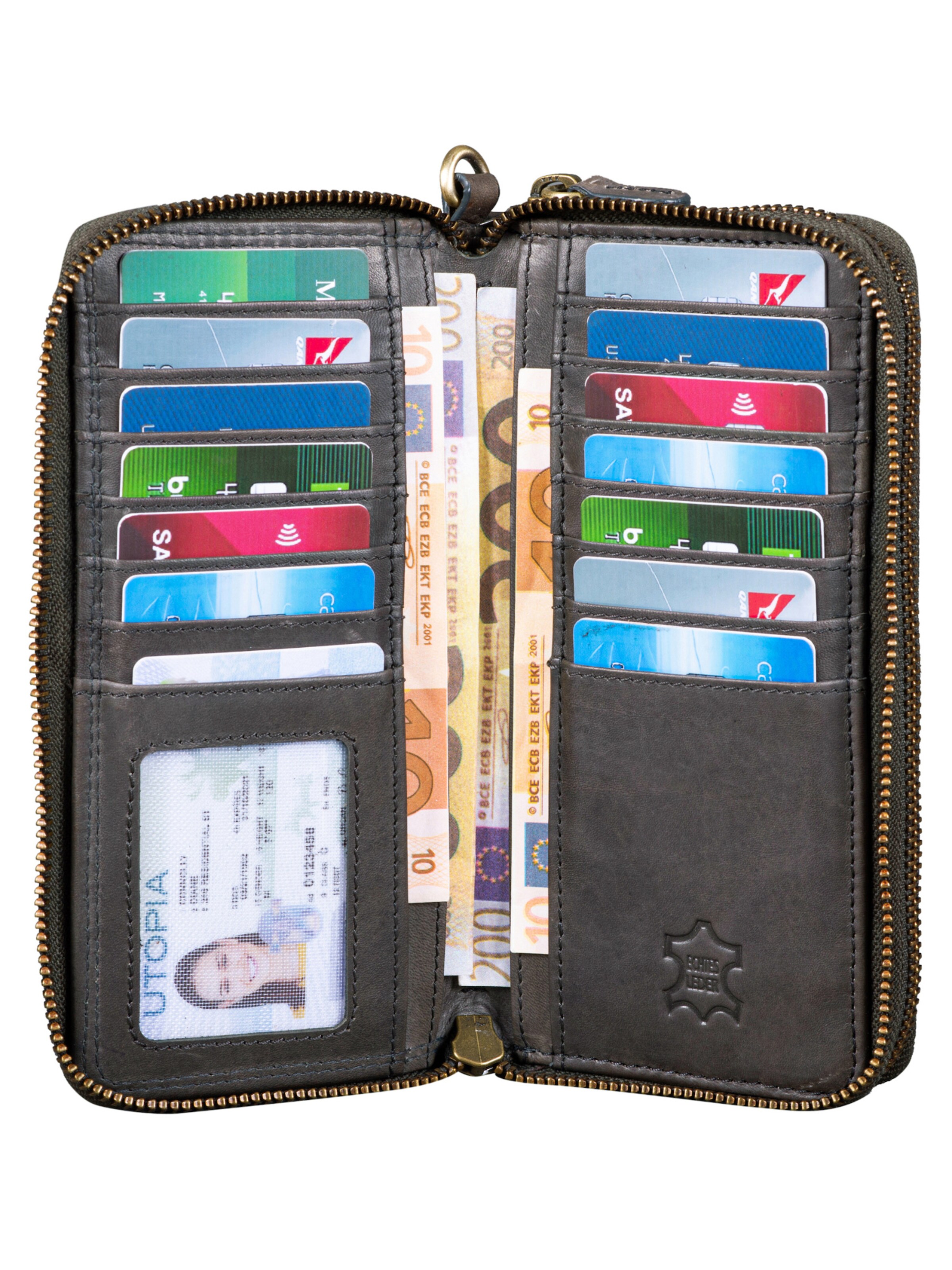 Benthill Wallet 'XL' in Grey