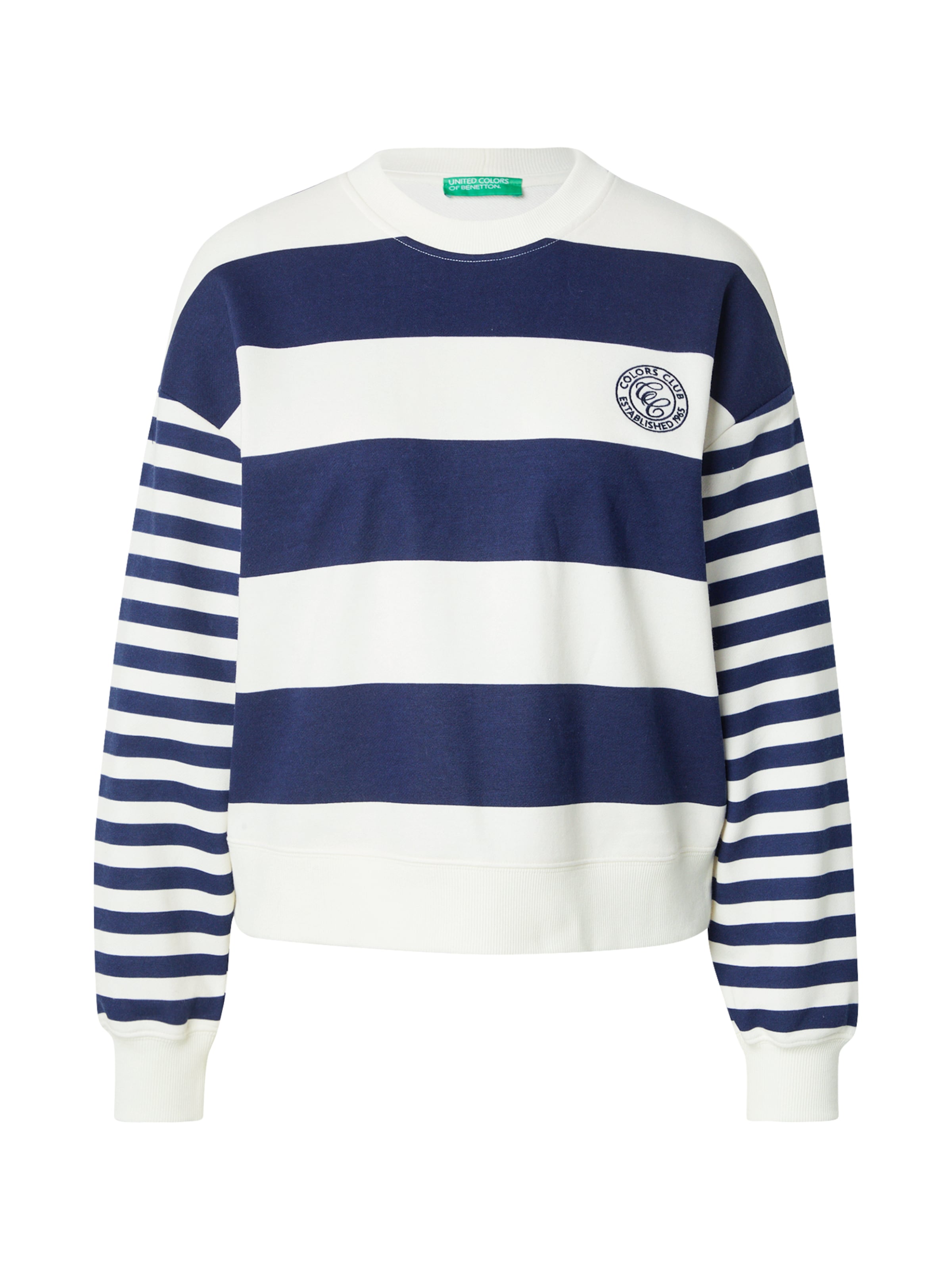 UNITED COLORS OF BENETTON Bluzka sportowa w kolorze niebieski: przód