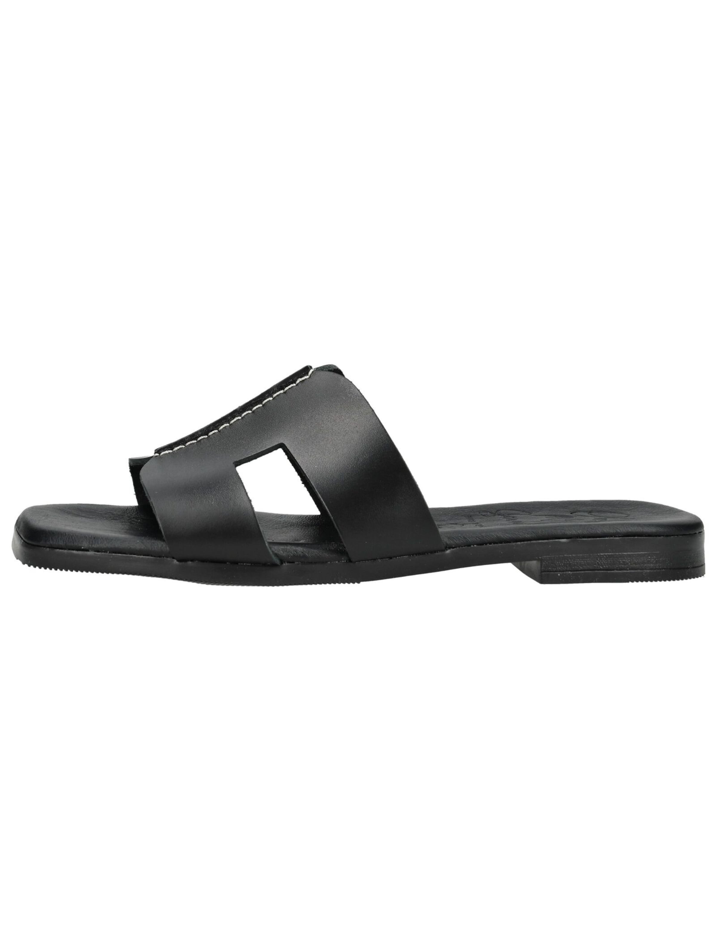 Oh! My Sandals Mule in Black