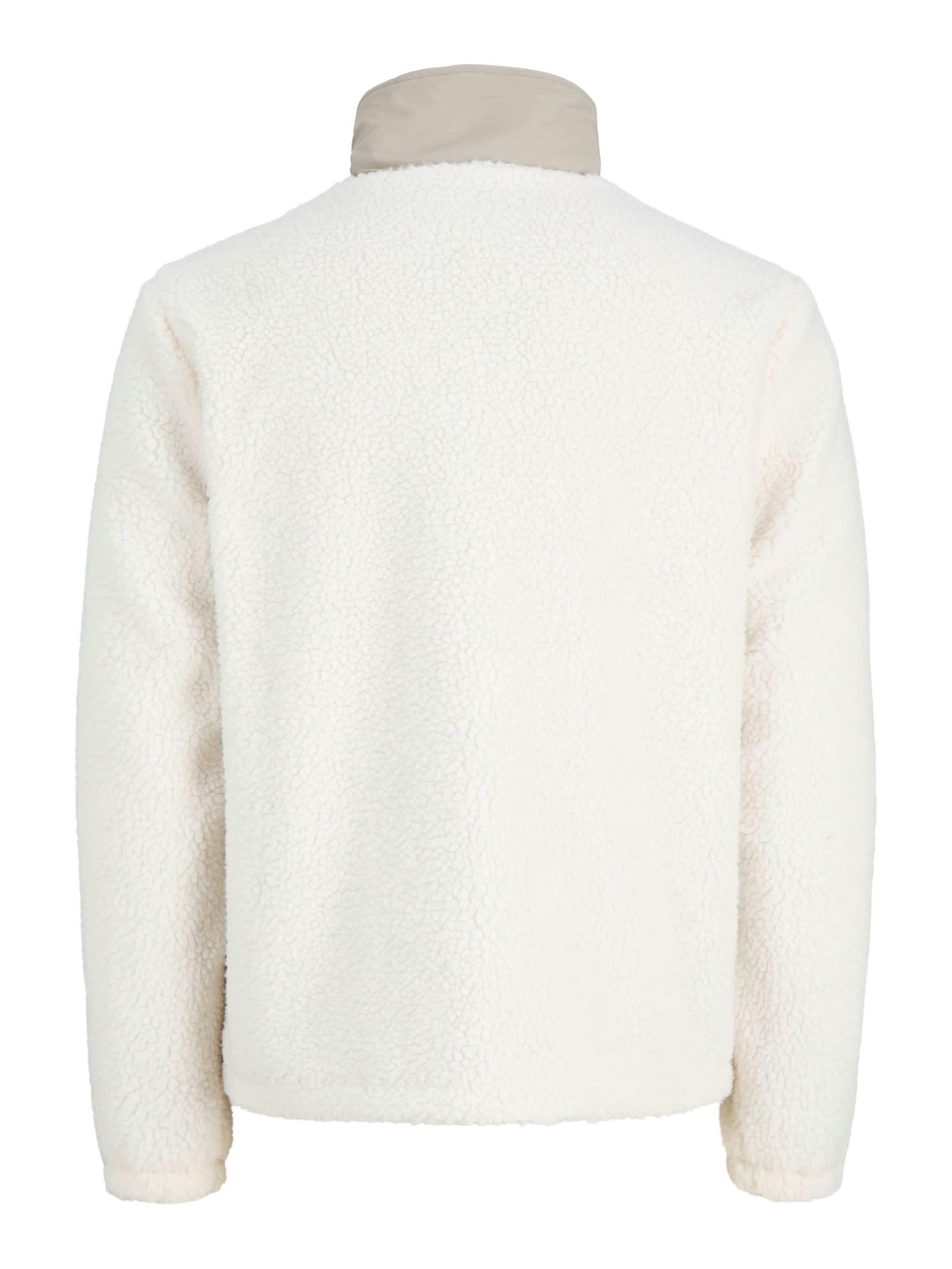 Veste en polaire 'JJESoho' JACK & JONES en blanc