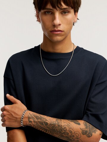 Pull&Bear Tričko - Modrá