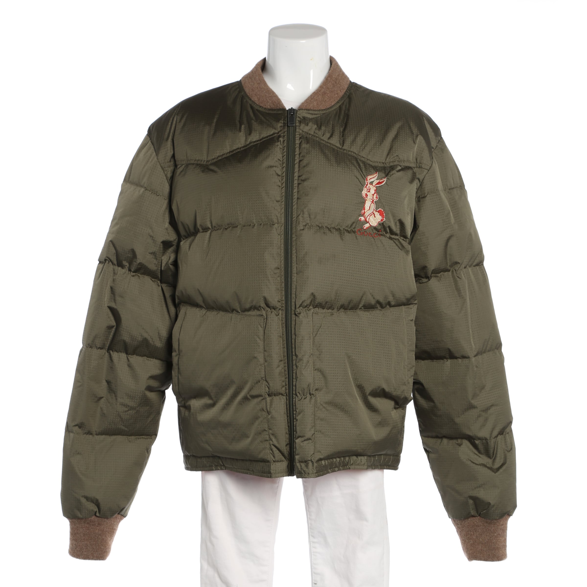 Gucci Jacket & Coat in M-L in Brown: front