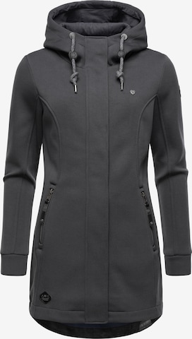 Ragwear Sweat jacket 'Letti' in Grey: front