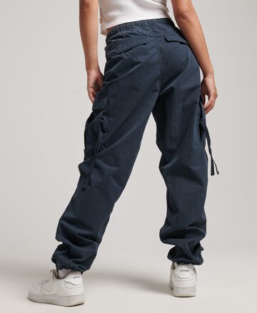 Superdry Loose fit Cargo Pants in Blue