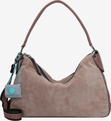 Sac bandoulière 'Calliope' Gabs en marron : devant