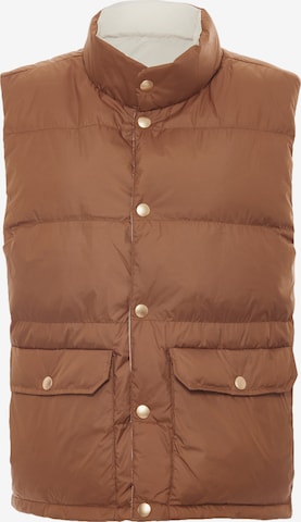 MYMO Bodywarmer in Bruin: voorkant