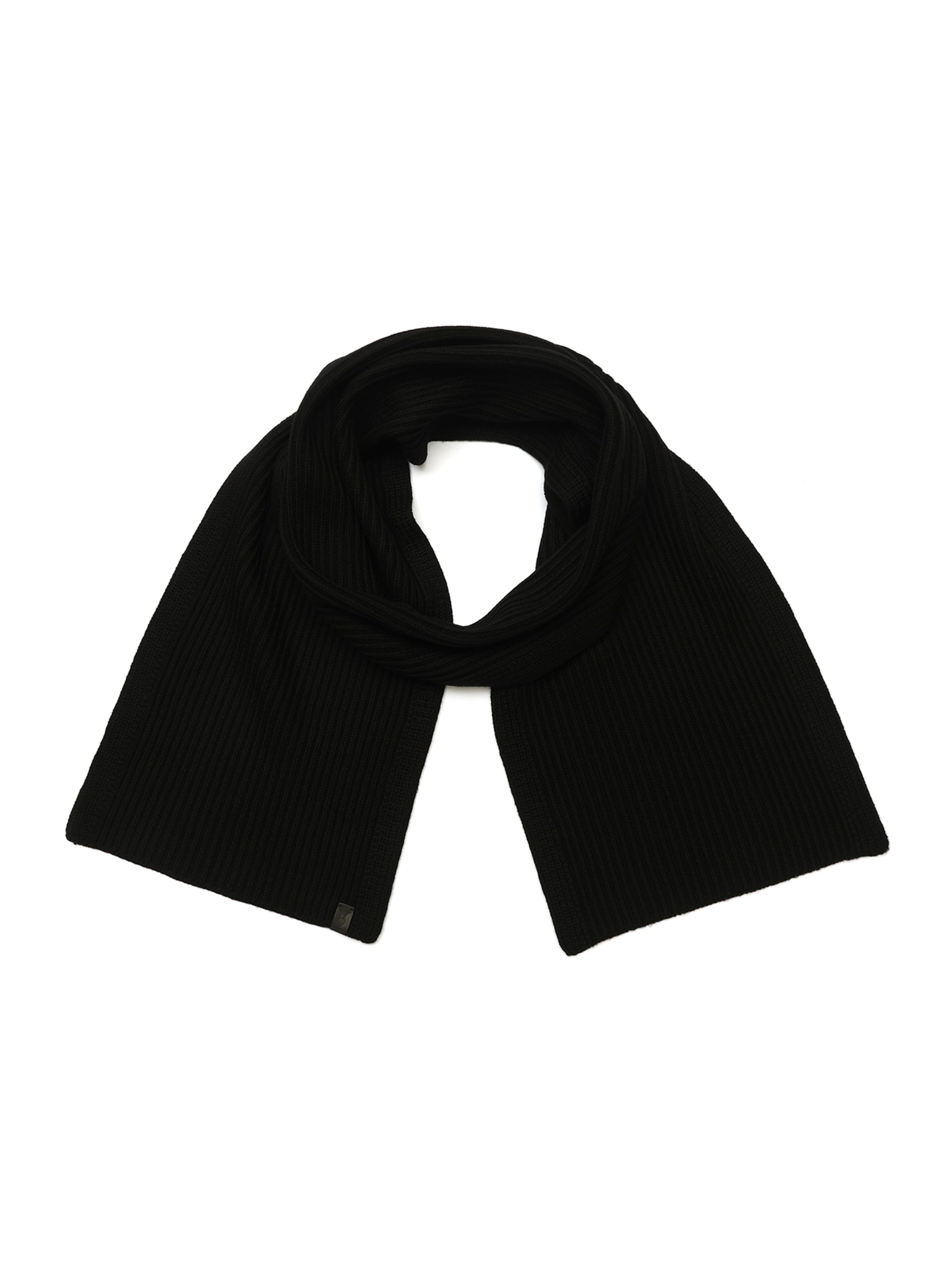 AllSaints - Chal 'Declan' en negro: frente