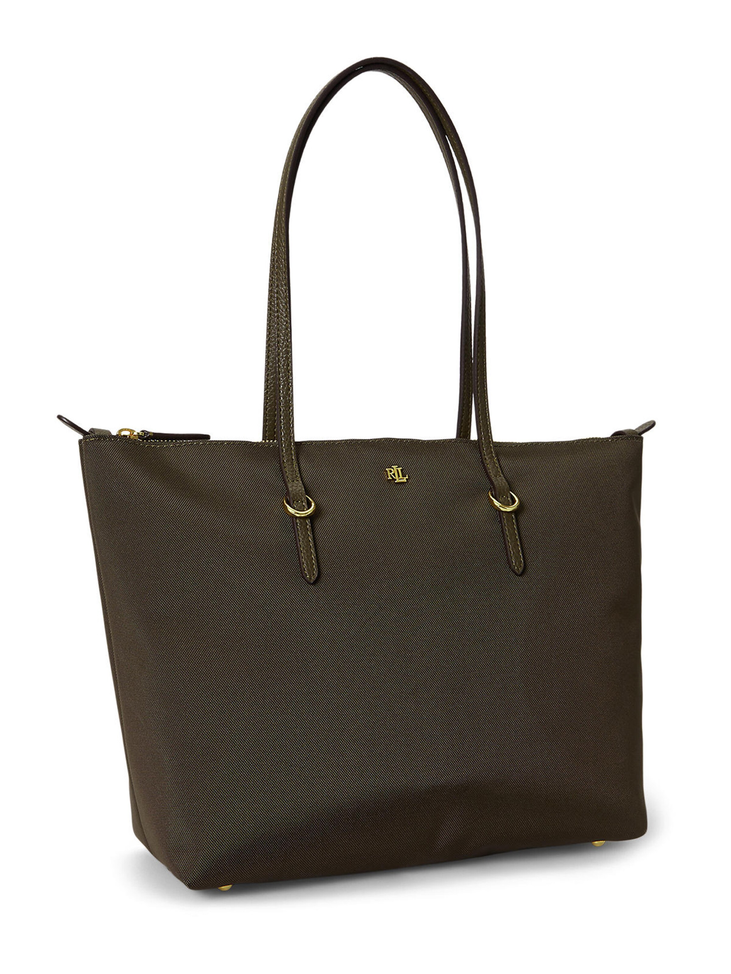 Lauren Ralph Lauren Shopper táska 'KEATON' - zöld