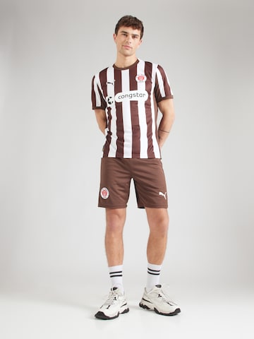 PUMA Обычный Спортивные штаны 'FC St. Pauli 25/26' в Коричневый