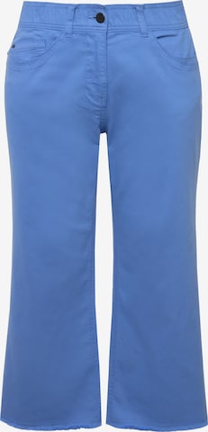 Ulla Popken Wide Leg Jeans in Blau: predná strana