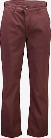 Pantalon chino Lindbergh en rouge : devant
