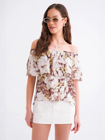 MixRay Blouse in Mixed colors: front