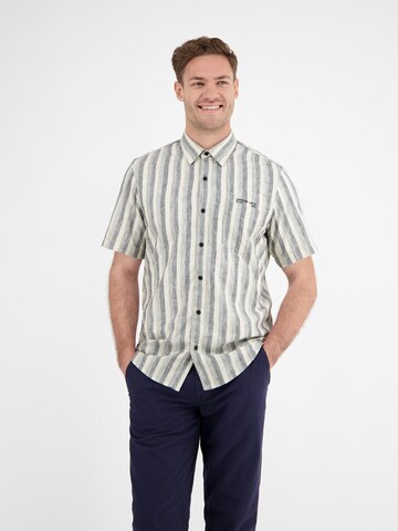 LERROS Regular fit Overhemd in Blauw