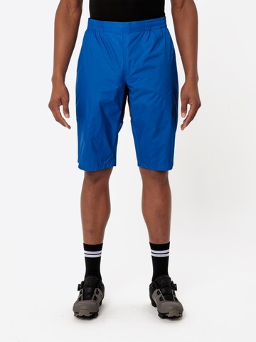 VAUDE Regular Outdoorshorts 'Drop' in Blau: Vorderseite