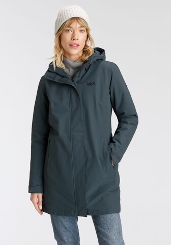 JACK WOLFSKIN Winter Jacket in Blue: front