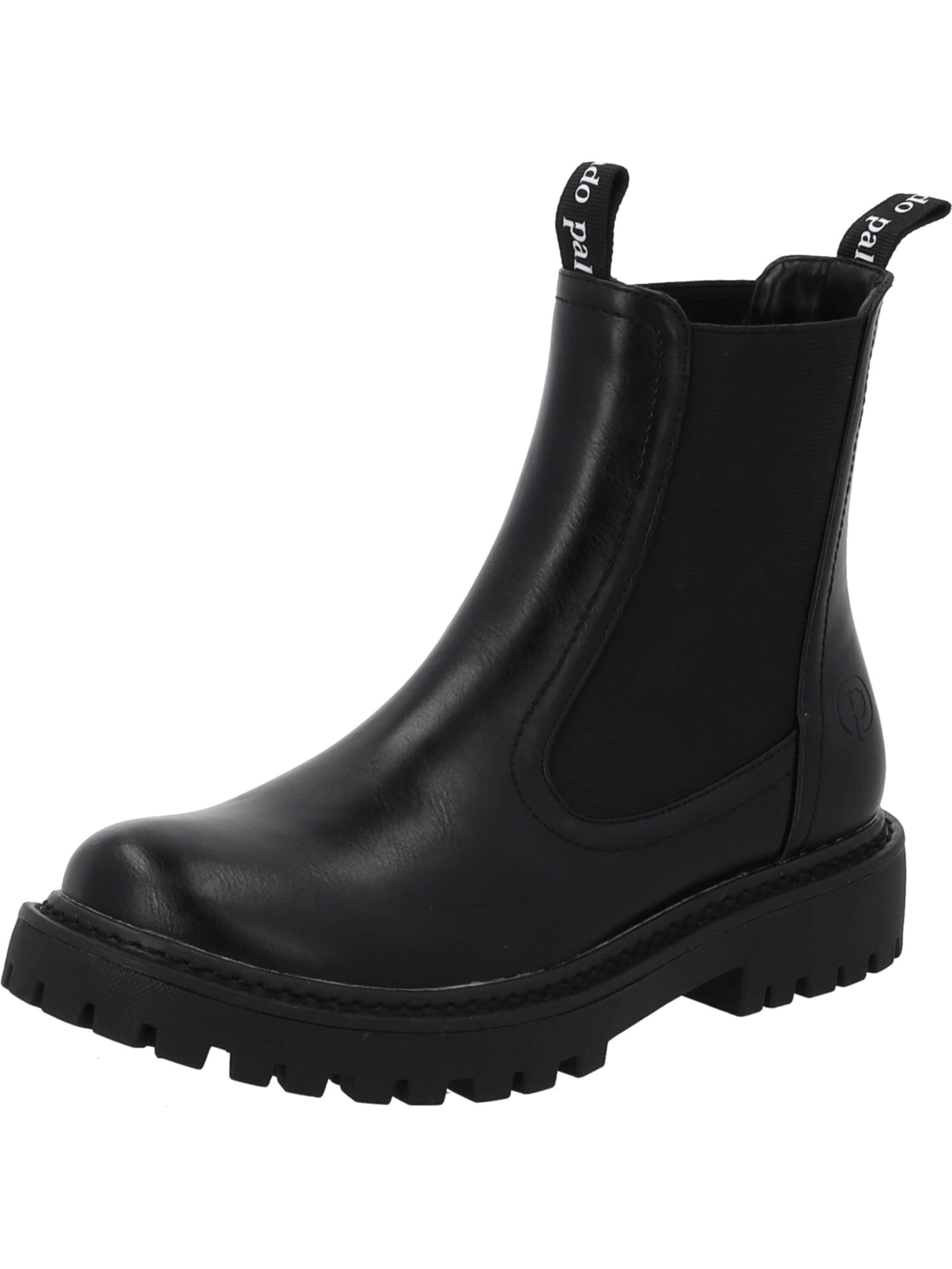 Palado Boots 'Palado Dedej'‌‌‌‌‌‌‌ in Schwarz: Vorderseite