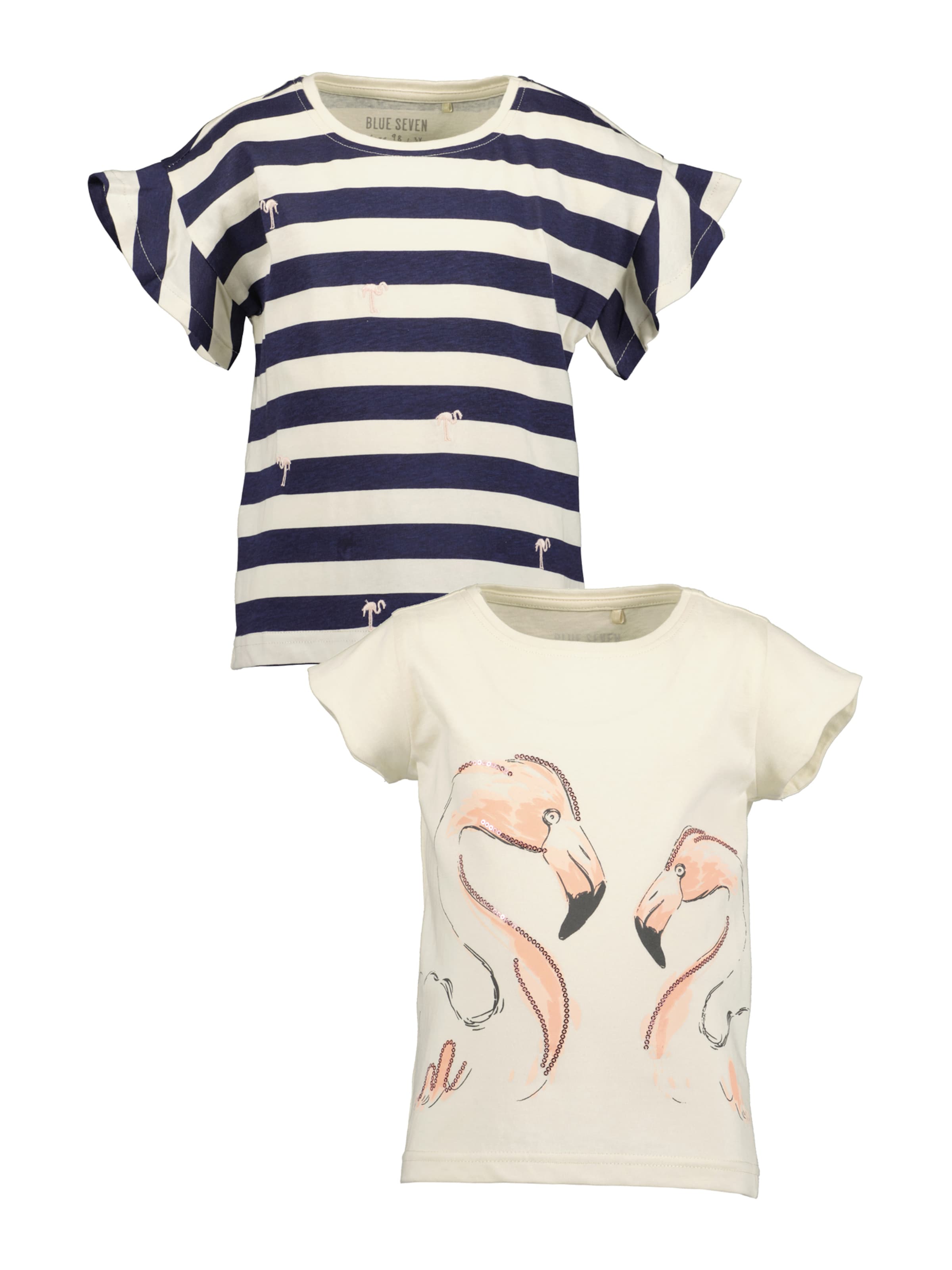 Maglietta di BLUE SEVEN in beige: frontale