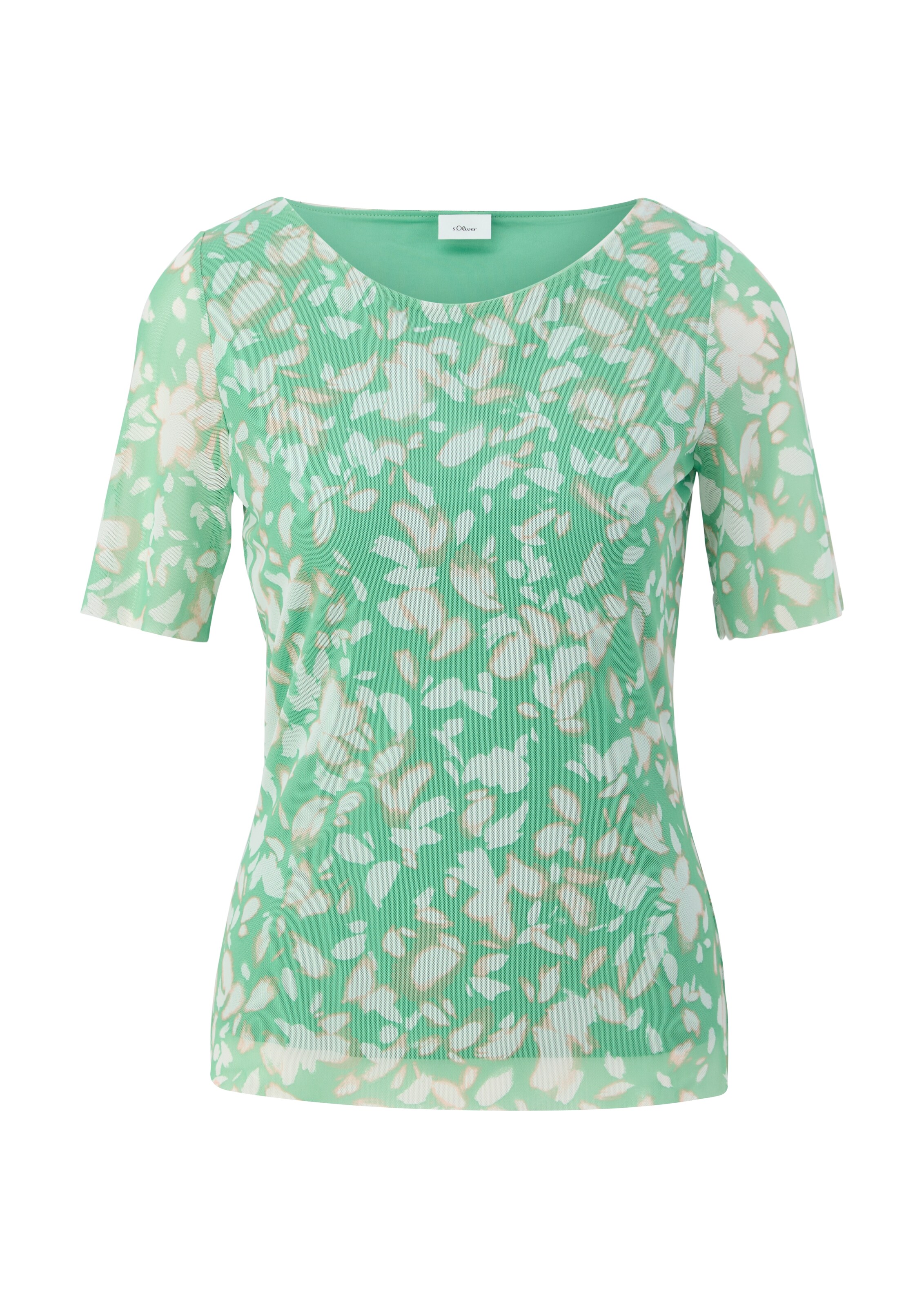 žalia s.Oliver BLACK LABEL Marškinėliai: priekis