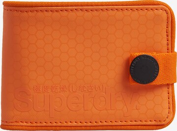 Superdry Brieftasche 'Tarp One' in Orange: front
