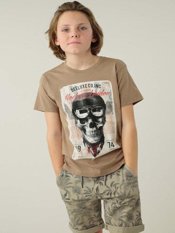 T-Shirt 'Clem' Deeluxe en vert : devant