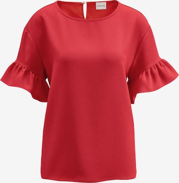MADELEINE Bluse in Rot: Vorderseite