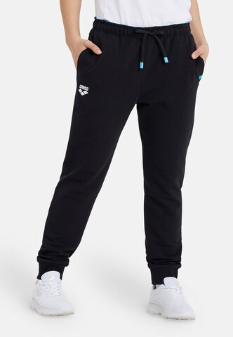 ARENA Tapered Sportbroek 'TEAM SOLID' in Zwart