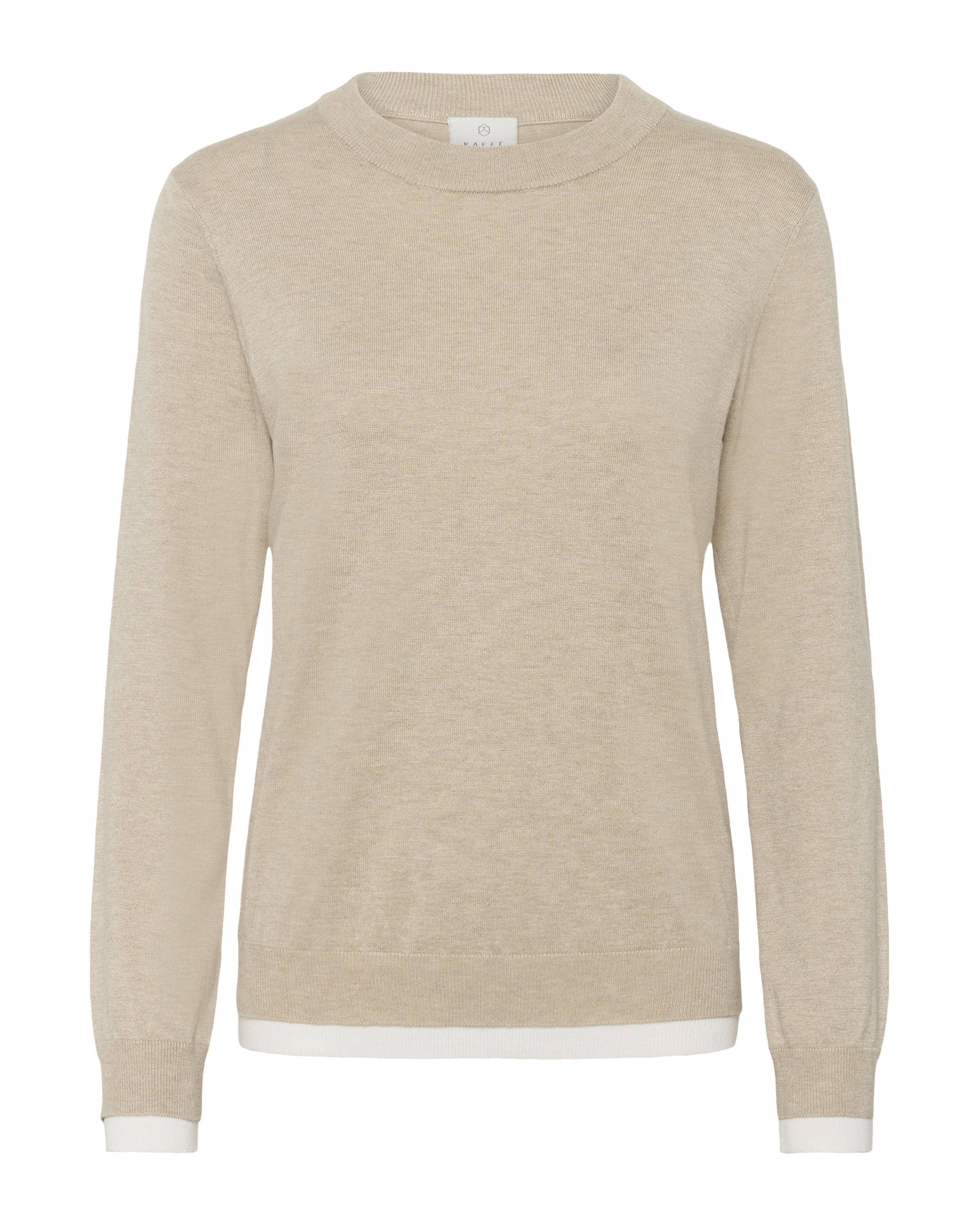 Kaffe Sweater 'Lizza' in Beige: front