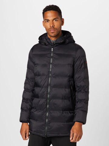 Peuterey Winter Jacket 'UTULU' in Black: front