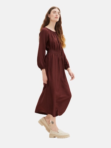 TOM TAILOR Dress in Brown